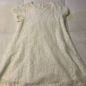 f21 lace dress size 9/10 NWOT gold zipper